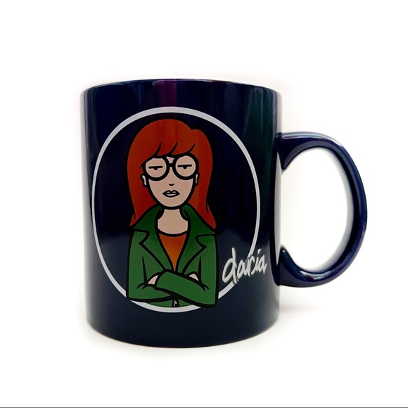 MTV Other - MTV Daria 90s Retro TV Cartoon Go Away Sarcastic Coffee Tea Mug Mens Womens Gift